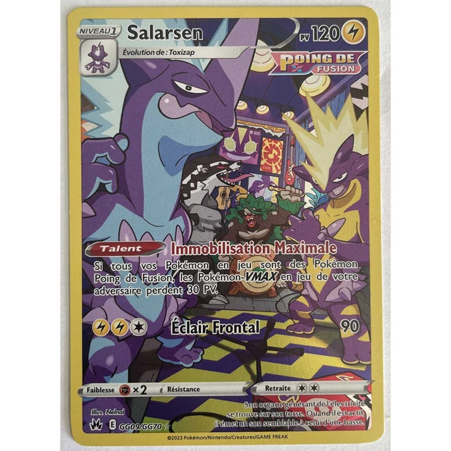 Carte Pokémon - Salarsen - GG09/GG70 FR Zénith Suprême EB12.5
