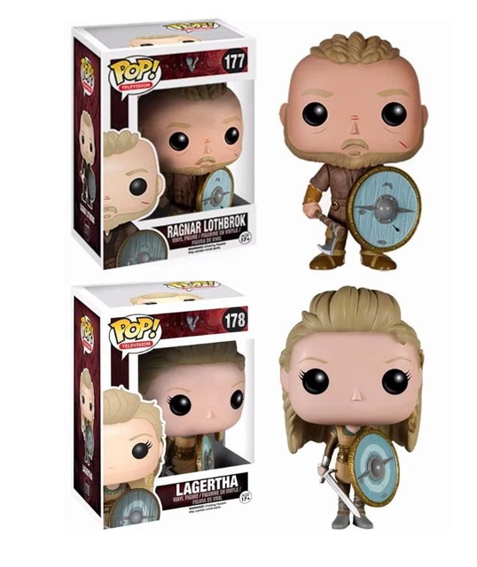 FIGURINES FUNKO POP VIKINGS Ragnar Lothbrok Lagertha personnages série