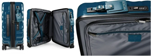 TUMI Polycarbonate Short Trip Expandable Hardside Carry On Spinner Suitcase 19 2