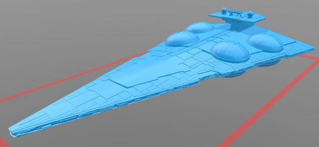 Star Wars Immobilizer 418 Cruiser 3D Printed Length 25cm STAR WARS Immobilizer
