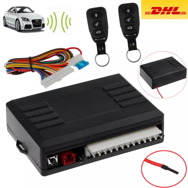 Universal Auto Funk Fernbedienung Keyless Entry-System Zentralverriegelung 12 V