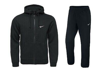 Nike Genuine Tracksuit Sportswear Top & Bottoms Black Regular fit Various Sizes