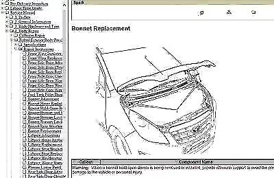 CHEVR0LET Spark (2009-2012) Workshop Manual - Repair Manual 2