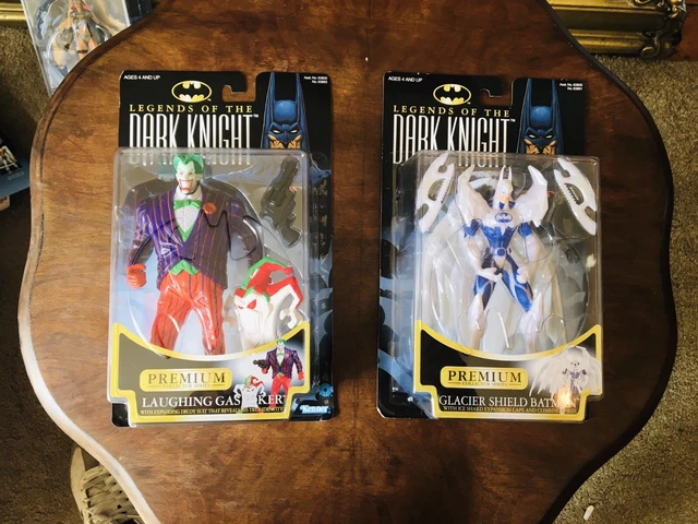 Batman Legends Of The Dark Knight: Glacier Shield Batman & Laughing Gas Joker