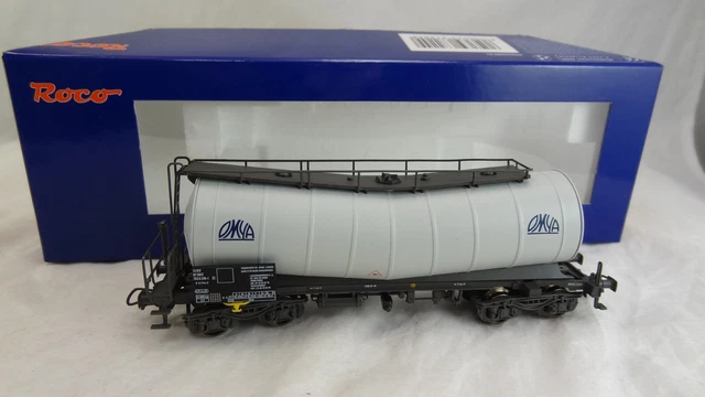 ROCO WAGON CITERNE coudé OMYA ANWA OBB 67004-1 NEUF EUR 45,00 - FR
