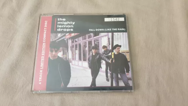 The Mighty Lemon Drops Fall Down (Like The Rain) Ltd Ed Numbered Cd Single Indie