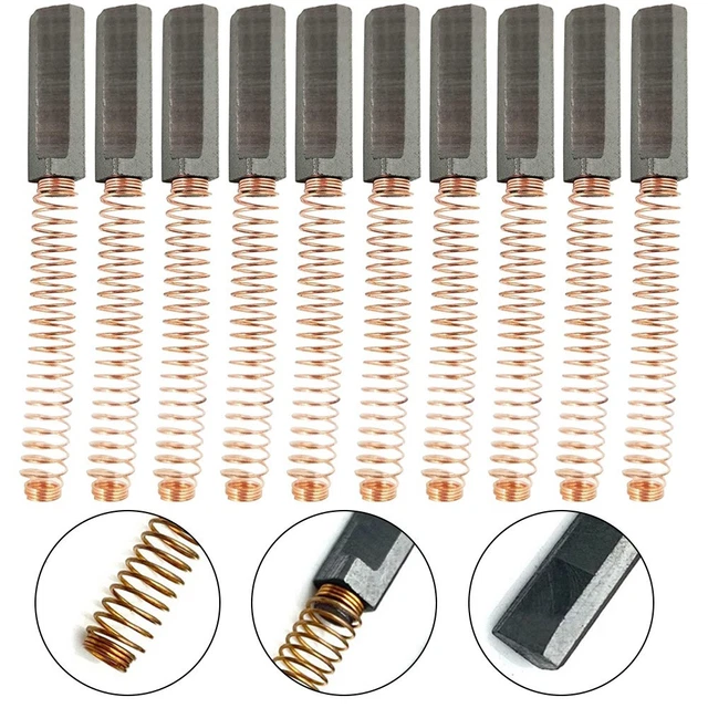 4 Stück Kohlebürsten Für Collomix Xo 4/Xo 6 - 5x10x17mm Ersatzbürsten Für Elektrowerkzeuge