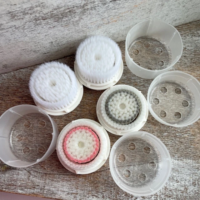 Lote de 4 Reemplazos de Belleza Cabezales de Cepillo Limpieza Facial PIEZAS Nuevo