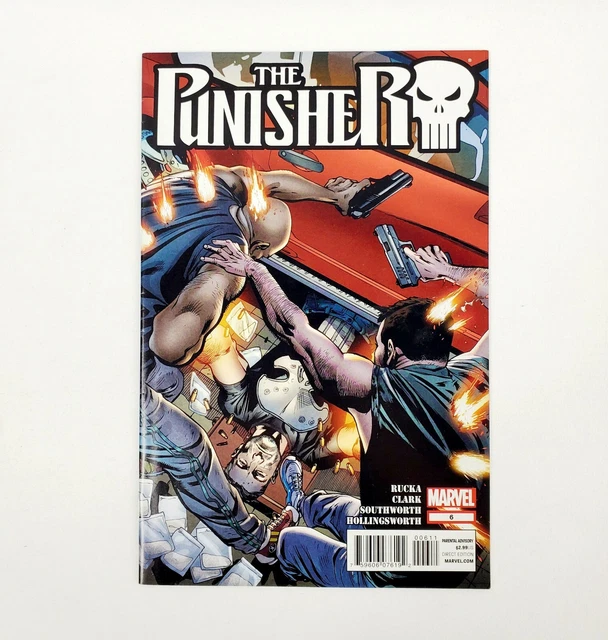The Punisher Vol 9 #6 Marvel Comics 2012 The Exchange with Bag and Board