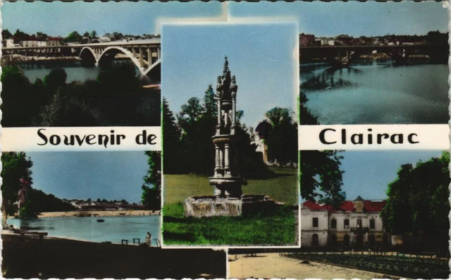 CPA AK Souvenir by Clairac FRANCE (1172093)