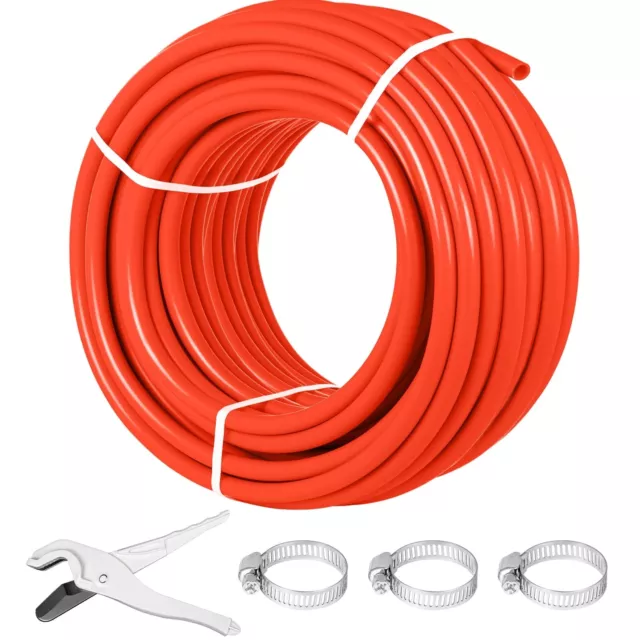 BENTISM Oxygen O2 Barrier PEX Tubing - 1/2 inch X 300 FT Pex Tube Coil - EVOH PE