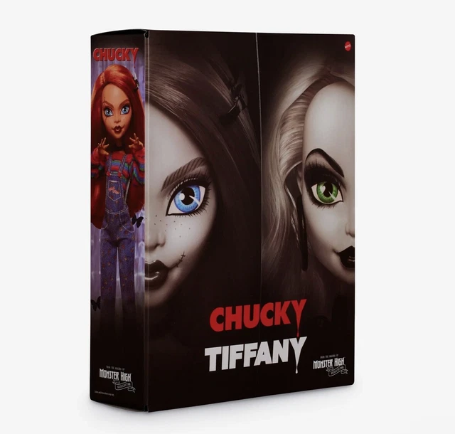 ❤️Monster High Skullector Chucky & Tiffany 2pc Doll Set 🌟IN-HAND🌟