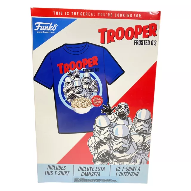 Funko Trooper Frosted O's Exclusive T-Shirt (Unisex Size M) Disney Star Wars 2
