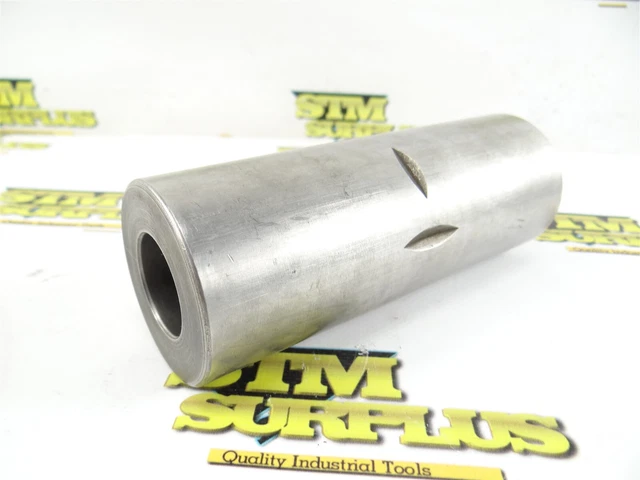 Weldon End Mill Grinding Fixture Sleeve 2-1/8" Od X 1" Id X 5-5/8" Length