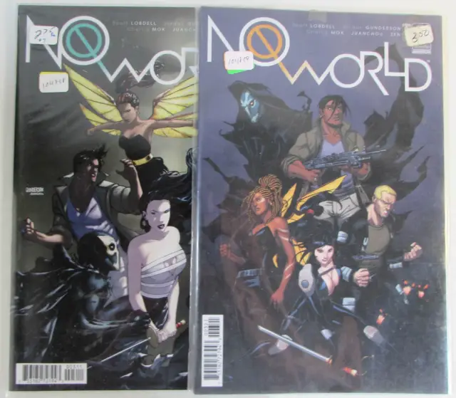 No World Lot of 2 #3,3b Aspen MLT (2017) NM 1st Print Comic Books