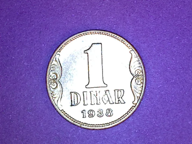 Yugoslavia - Dinar - 1938 - KM# 19