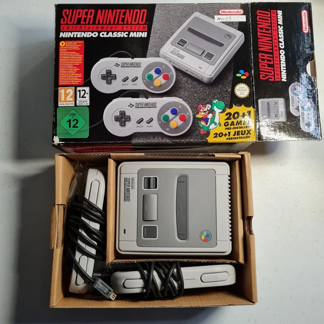 SUPER NINTENDO ENTERTAINMENT System SNES Nintendo Classic Mini - In