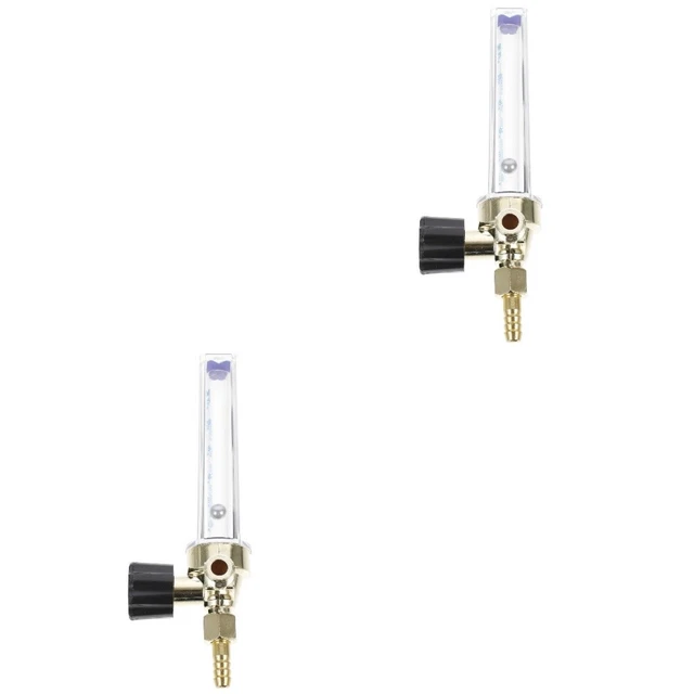 Regolatore Di Flusso Per Gas Azoto E Argon - Manometro DPI 0-25MPa Con Sfera Indicatrice - Utilizzo Pratico Per Brasatura E Gonfiaggio