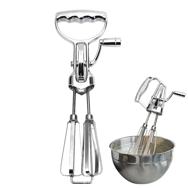 Halbautomatischer Eierschläger, Mixer Aus Edelstahl, Rührer Zum Kochen Und Backen