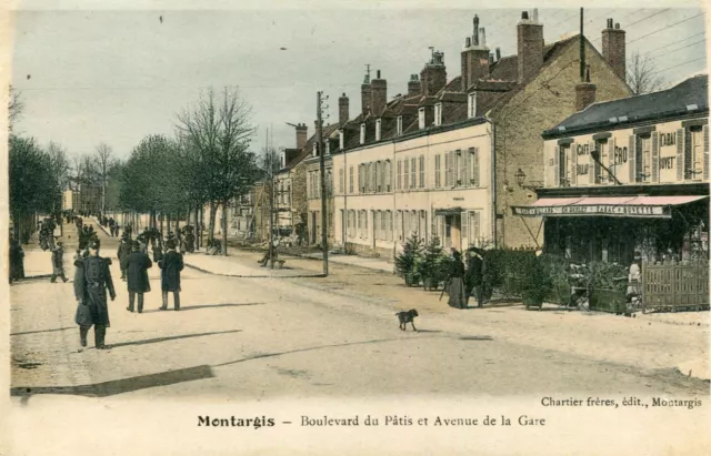 MONTARGIS Boulevard du Pâtis et avenue de la Gare