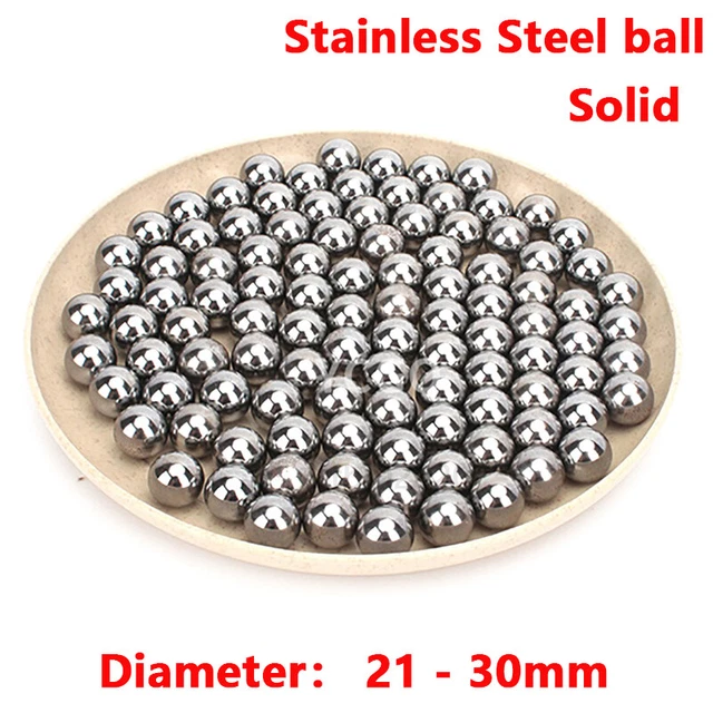 304 Stainless Steel Ball Dia 21mm-30mm High Precision Bearing Balls Smooth Ball