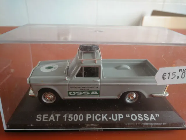 Furgoneta 1/43, Altaya, Modelo Seat 1500 Pick Up Ossa