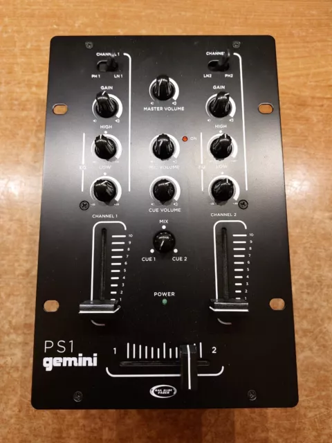 Gemini PS1 Professional DJ Mixer