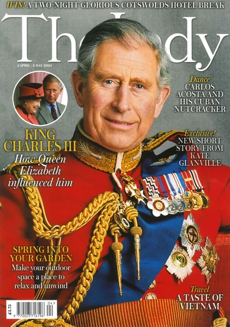 Lady Magazine: King Charles, Queen Elizabeth, Royal Family, ABBA, April 2024