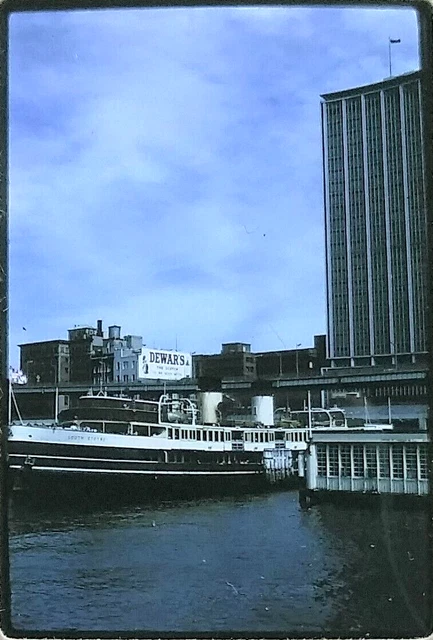 Ss South Steyne Steam Ferry  Sydney Harbour Australia Jan 1970 Kodachrome Slide