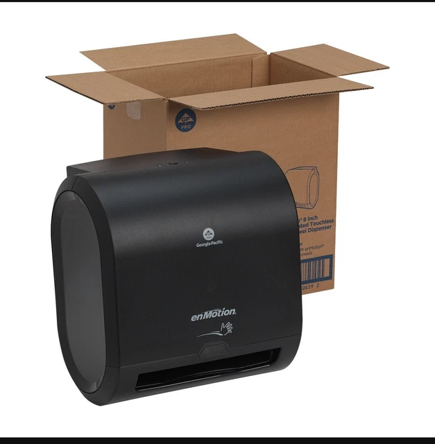 59498A Automatic Paper Towel Dispenser Part #59498A Color: Smoke/Black 8" Towels