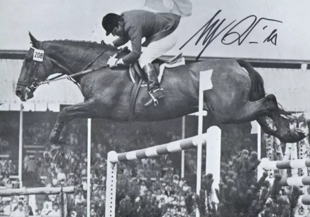 Autogramm - Hans-Günther Winkler mit Torphy (Reiten) - Springreiten