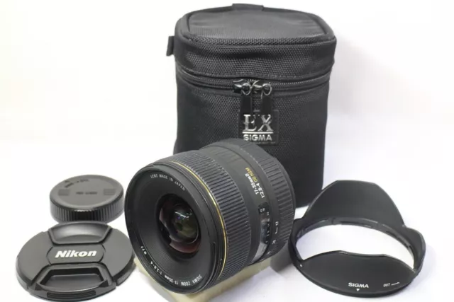 Sigma EX 17-35 mm F/2,8-4 DG HSM Weitwinkel-Zoomobjektiv für Nikon aus...