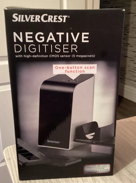 SILVER CREST NEGATIVE & Slide Film Digitiser HD CMOS Sensor 5 ...