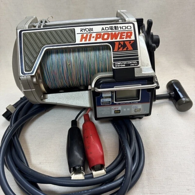 RYOBI AD電動100 HI-POWER EX RYOBI AD Dendou 100 HI POWER EX Electric Reel big game