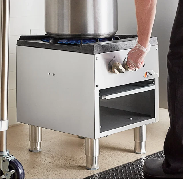 Cooking Performance Group CPG-SP-18-N Gas Stock Pot Range - 80,000 BTU
