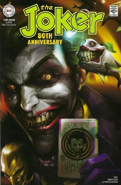Joker 80Th Anniversary 100 Page Super Spectacular #1 Mattina 1960S Variant Cvr D