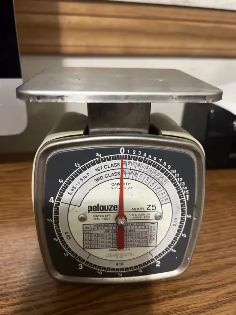 vintage Pelouze Postal scale