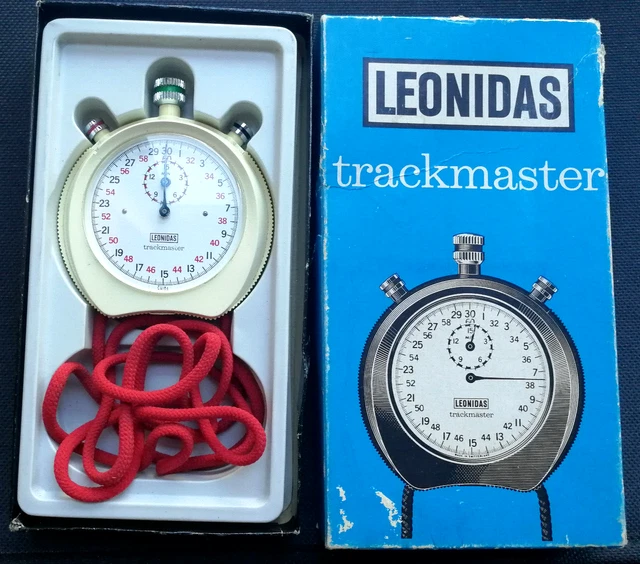 Cadran Chronomètre Leonidas Trackmaster 8041 Dial Stopwatch Stoppuhr Cronometro | UK