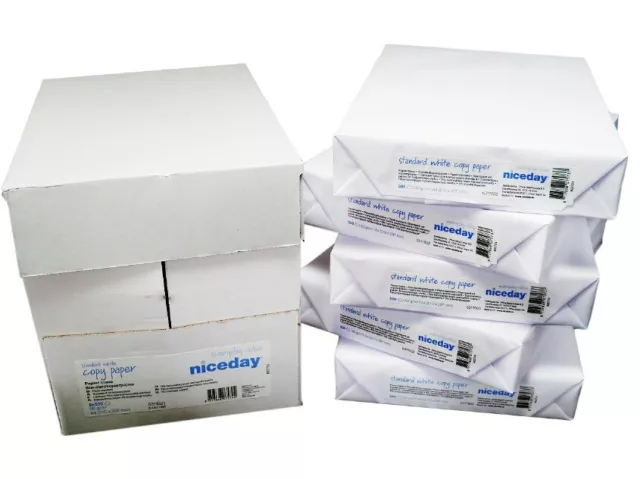 A4 PRINTER PAPER 80gsm Printing/Copying for Laser/Inkjet Plain White OFFICE/HOME 3