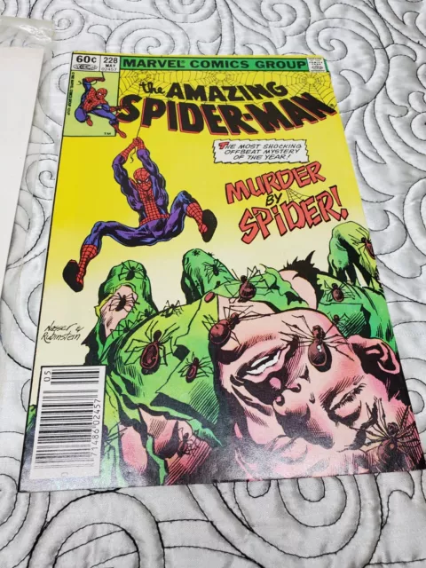 Amazing Spider-Man #228 MARVEL Comics 1982 NICE NEWSSTAND spiderman