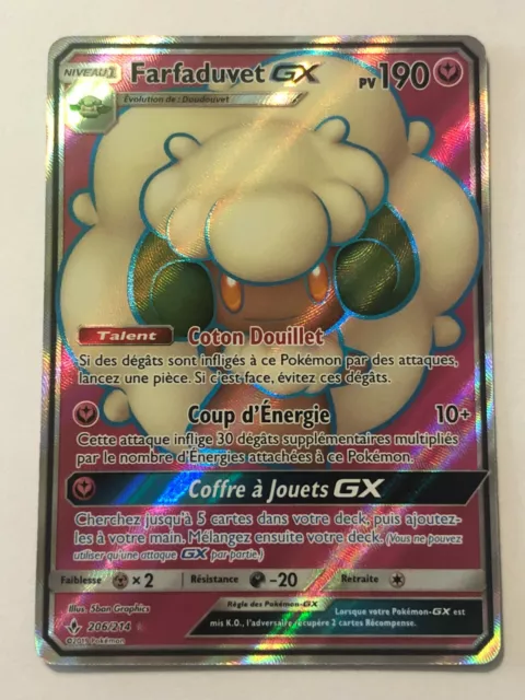 Carte Pokemon - JCC - Farfaduvet GX - 206/214 - FR - Neuf