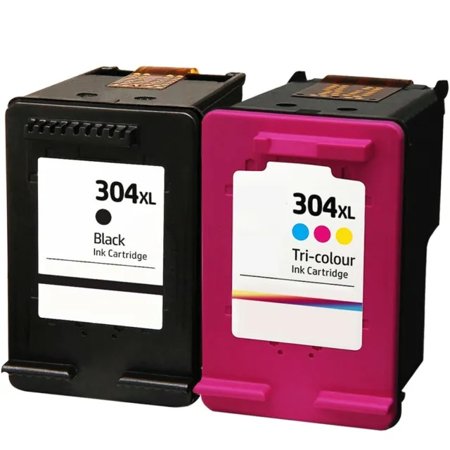 2 HP 304XL Remanufactured Ink Cartridge For HP 2600 2620 2630 2632 2633 2634