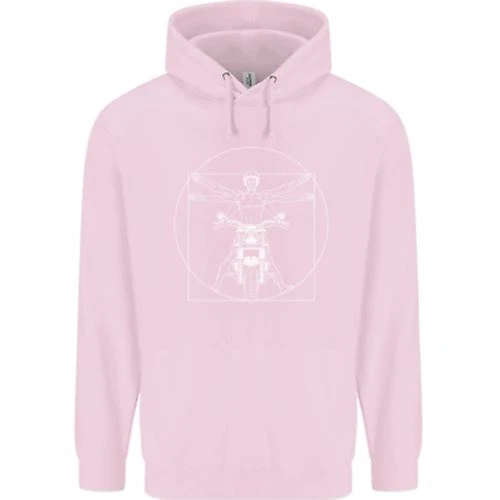 Felpa con cappuccio Vitruvian Biker Moto Moto Bambini Bambini 4