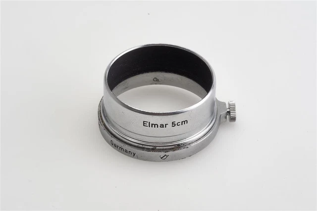 Pare-soleil (viseur) Leitz New York Pour Objectif Leica Elmar 50mm - Compatible Leica III (vintage) - Occasion