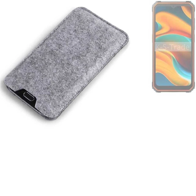 Etui Sac à Main - Blackview - BV6300 - Cuir Véritable - Multifonction - 3 Compartiments