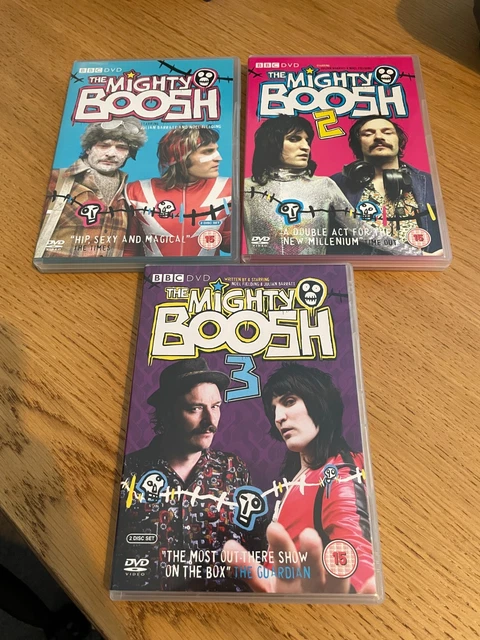 THE MIGHTY BOOSH 1 2 + 3 DVD £4.99 - PicClick UK