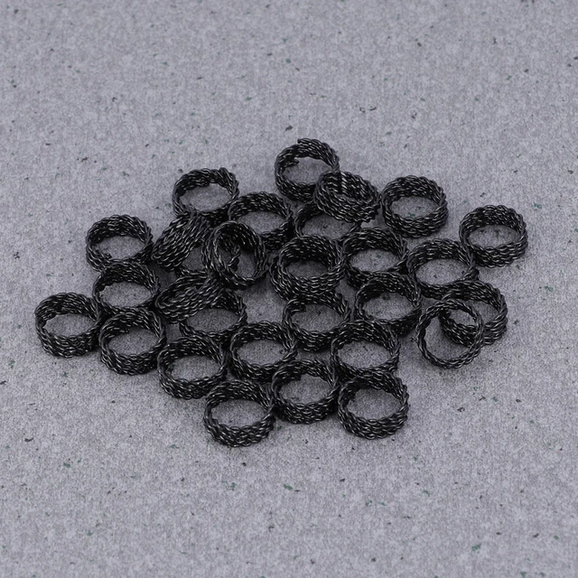 30 PIEZAS Peluca Accesorios Extensiones Cabello Anillos Cabello Trenzas Dreadlock
