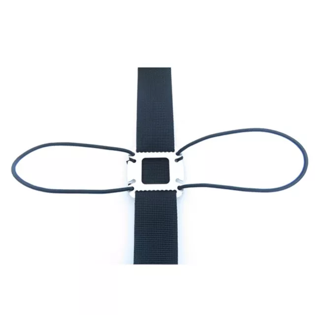 Boucle de crochet de plongée portable et durable avec ceinture de harnais de co