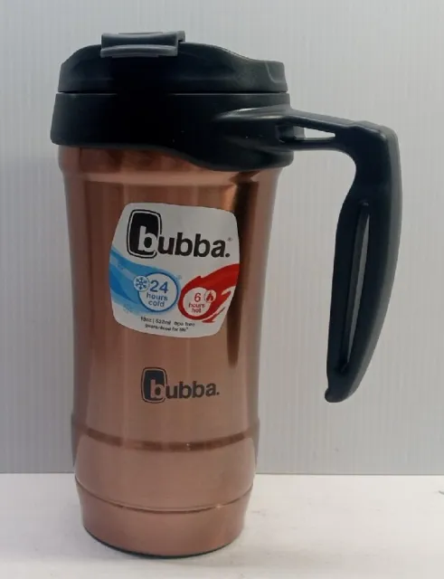 bubba Hero Dual-Wall Vacuum-Insulated Stainless Steel Travel Mug 18 oz. Rose ...