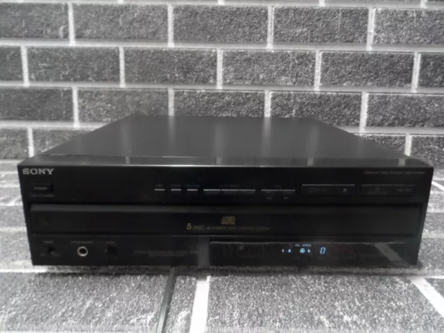 Sony CD Changer 5 Disc CDP-C305M No Remote Control